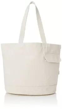 Upcycled yarn tote bag SN medium recycled cotton A 2968 Ivory [Rootote]