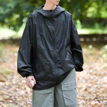 Upf50+ Половинная молния Дизайн Солнцезащитная одежда УФ-куртка с капюшоном для рыбалки на солнце M