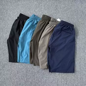 UPF50 Thin Quick-Drying Deodorizing Filter Stretch Cycling Shorts Finch Green Functional Sweatpants L