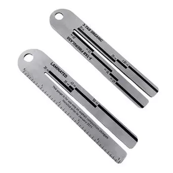 Модернизированный измерительный инструмент для измерения толщины гонта 4/09 для кровельного калибра для гонта, кровельные инструменты и оборудование для измерения