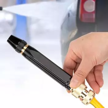 Upgraded Car Washing Water Guns Garden Hose Nozzle Sprayer Metal High Pressure Leakproof Water Hose Nozzle Replacement