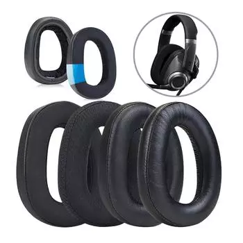 Upgraded Foam Ear Pads Cushions Compatible for EPOS H6PRO On Ear Wireless Headsets Softer Protein Comfort Earpads A