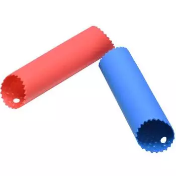 Upgraded Version Garlic Peeler Silicone Easy Roll Tube Useful Garlic Kitchen Tool оранжевый