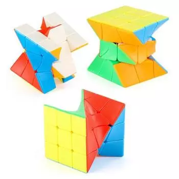 UPIN KOREA Наклейка Magic Twisted Cube, популярные корейские головоломки
