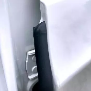 Уплотнитель для двери автомобиля, крышка двигателя, окно автомобиля, 31-дюймовая резиновая прокладка для защиты от сквозняков, уплотнитель для кромки двери автомобиля чёрный