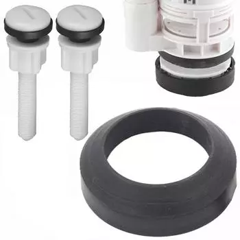 Уплотнитель для сливного бачка пластиковый резиновый конический дизайн 1 шт