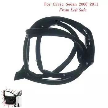 Уплотнитель дверного уплотнителя передний левый 72350-SNE-A01 для Honda Civic 2006-11