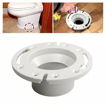 Уплотнитель и гнездо для туалета автофургона Комплект фланцев для туалета автофургона Dometic Thetford Заменяет белый