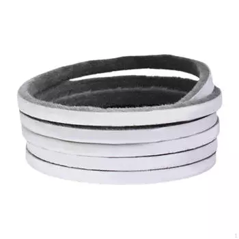 Уплотнительная лента 10M для дверей и ворот, пыле-водонепроницаемая лента серый