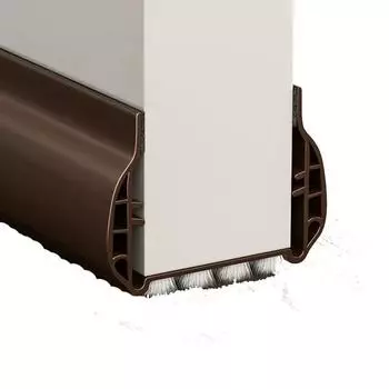 Уплотнительная лента для нижней части двери из ПВХ Уплотнительная лента для швов шерстяного ремня Ветрозащитная лента Под дверью Полоски для защиты от шума и мышей