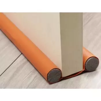 Уплотнительная лента для нижней двери, ветрозащитная, звукоизоляционная, заглушка для двери, сквозняк, отрезной складной уплотнитель, самоклеящаяся акустическая пена