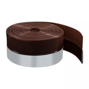 Уплотнительная лента для окон самоклеящаяся, уплотнитель от непогоды, силиконовая уплотнительная лента для низа двери, лента-наклейка для уплотнения, простая установка 1