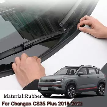 Уплотнительная лента на капоте автомобиля, спойлер, наполнитель, защита края, уплотнители, наклейки, автомобильные аксессуары для Changan CS35 Plus 2018-2023 чёрный