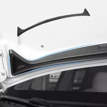 Уплотнительная лента переднего капота, резиновые уплотнители, защитные накладки, пылезащитная уплотнительная лента для переднего капота, подходящая для транспортных средств Model 3