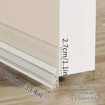 Уплотнительная полоса для нижней части двери Уплотнительная полоса для нижней части двери Уплотнительная полоса для защиты от сквозняков Уплотнитель двери Блокиратор щелей от холода Ветрозащитный