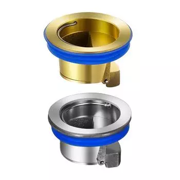 Уплотнительная пробка для быстрого дренажа, ванна, душ, сито для пола, заглушка, аксессуары для ванной комнаты Gold