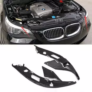 Уплотнительная прокладка линзы фары для BMW E60 5 серии 04-10 m5 63126934511 63126934512 Крышка корпуса линзы фары автомобиля