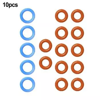 Уплотнительные кольца синего пищевого силикона для соединителей шлангов 10pcs red