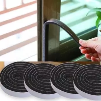 Уплотнительные ленты для домашней двери, окна, пылезащитные, шумозащитные, ветрозащитные наклейки One size