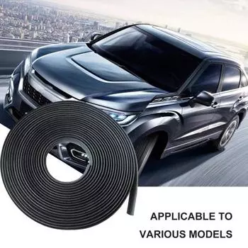 Уплотнитель окна Шумоизоляция Пыленепроницаемая резина Люк на крыше Переднее заднее лобовое стекло