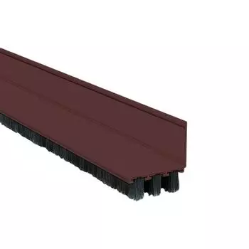 Уплотнитель сквозняка под дверью, шумоподавитель, внутренние щетки передней двери, пылезащитный нижний уплотнитель двери, простая установка коричневый