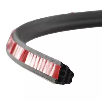 Уплотнители для дверей автомобиля, резиновые, 3-слойные, звукоизоляционные, уплотнительные полоски, аксессуары, 5M, герметики, протектор кромки окна крыши автомобиля CHINA