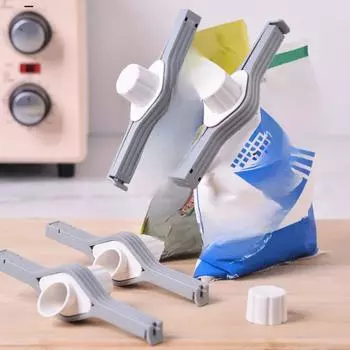 Уплотняющий зажим с винтовой крышкой, пакет для приправ, мешок для сухого молока, мешок для соли, уплотнительный зажим, зажим для консервирования закусок, гаджет, кухонные аксессуары