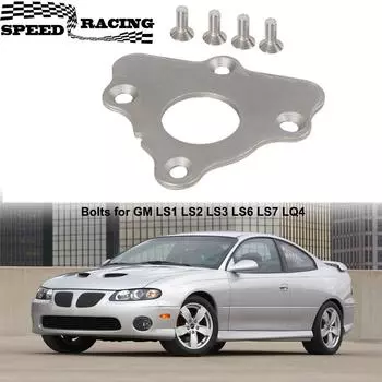 Упорная пластина распредвала с болтами для GM LS1 LS2 LS3 LS6 LS7 LQ4 из алюминиевого сплава, серебристого цвета серебряный