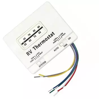 Управление кондиционером для автофургона Термостат для обогрева и охлаждения Регулировка температуры в автофургоне Точная регулировка температуры Удобное управление CHINA