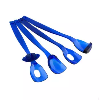 Упражнение для кончика языка Дети Развитие речи Портативная коррекция артикуляции синий