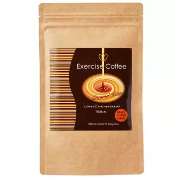 Упражнение кофе карамель латте 1 пакетик 10 карамель латте кофе хлорогеновая кислота коэнзим Q10 диета здоровое питание поддержка вкусная замена тонкий подарок