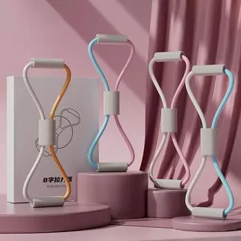 Упражнение на растяжение эластичный пояс йога растяжка защита груди восемь символов открытые плечи красота спина натяжение канат