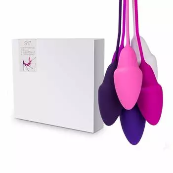 Упражнения Кегеля Упражнения Кегеля для контроля мочевого пузыря и тазового дна в послеродовой период Набор из 6 высококачественных силиконовых тренажеров Кегеля для начинающих и продвинутых