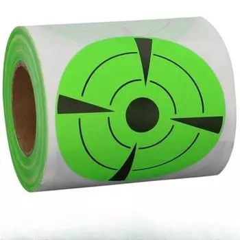 Упражнения по зеленой стрельбе Наклейки с брызгами по мишеням Учебные материалы для стрельбы по мишеням зелёный