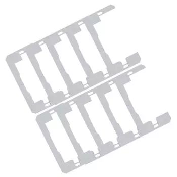 Uprgades Metal Wall Plate Spacers Metal Device Leveler Plates Flush Fit Leveling Plates for Electrical Outlets & Boxes 10PCS