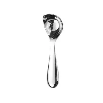 Upright Ice Cream Spoon 304 Stainless Steel Gelato Ball Spoon Watermelon Scoop Yogurt Hollow Handle