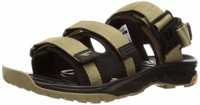 Ura Tour Water Size 2E Hi-Tec Shoes, Tan/Black, 28.0 cm,