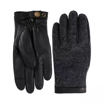 Urban Classic LUP01MG02 Черные шерстяные перчатки Lifestyle из овчины, LUP01MG02_BK-7000024174