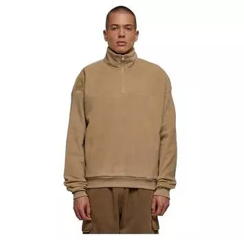 Urban Classics Basuc Polar Fleece half zip свитшот 5XL