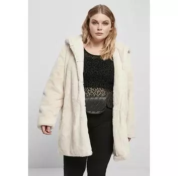 Urban Classics Hooded Teddy Coat куртка S