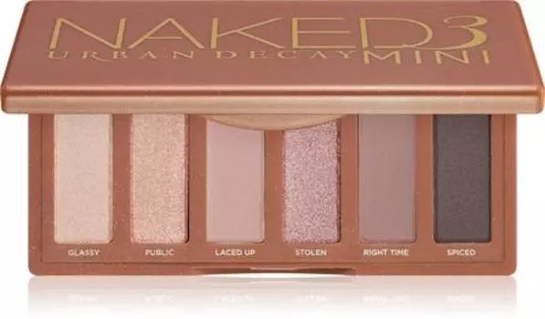 Urban Decay Naked3 Mini Palette Eyeshadow Palette TU прозрачный