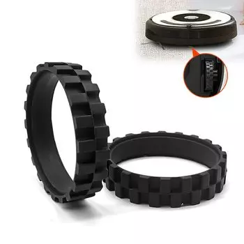 UrbanPulse Roomba Tire Rubber iRobot Vacuum Cleaner Roomba Запасная часть, совместимая с ROOMBA500 600 700 800 900 Series E5 E6 S9 I7 Series Tire