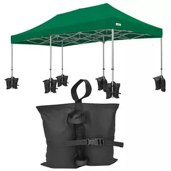 UREGISH Pole Holder Weight Bag Tent Tarp Leg Feet Pole Fixed Sand Bag Weight Bag 6 Pieces