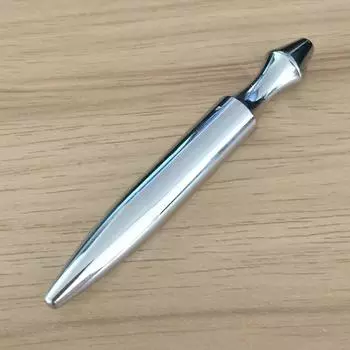 Уретральная пробка, уретральный буж для продвинутых пользователей, длина 80 мм, гладкая зеркальная поверхность, уретральная пытка, уретральная мастурбация, максимальный диаметр 10 мм