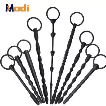 Уретральные игрушки Мягкий силиконовый уретральный расширитель мужской пенис вставка катетер трубка БДСМ секс-игрушки для мужчин 25cm