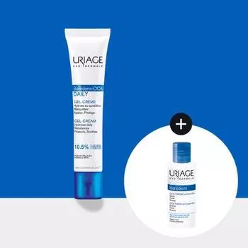 Uriage Barrierderm Cica Daily Gel Cream 40 мл специальный (+ 50 мл тонера Cica в комплекте.)