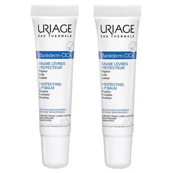 Uriage Barrierderm Cica Levre 15 мл x 2, 2 шт.