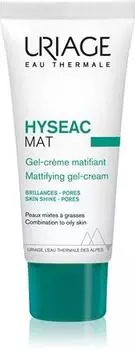 Uriage Hysac Mat Mattifying Emulsion матирующий гель-крем для жирной и комбинированной кожи TU прозрачный