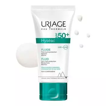 Uriage Ijeac Fluid Sun Cream SPF50+, 50мл, 1 шт.