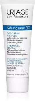 Uriage Kratosane 30 Gel-Creme смягчающий гель-крем TU прозрачный